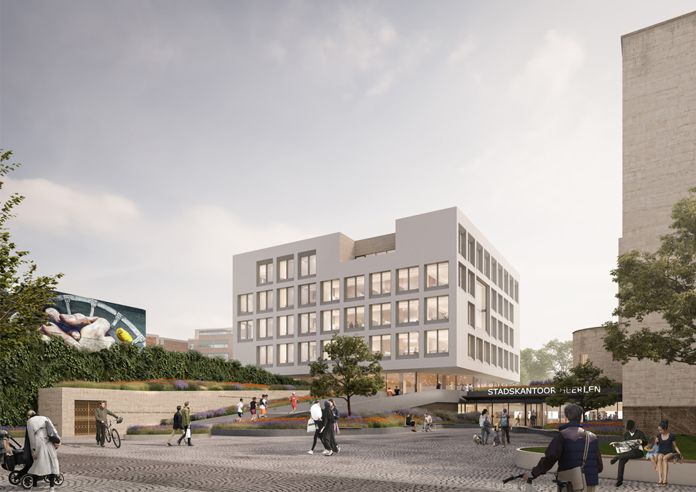 Mecanoo wins Heerlen City Hall and Municipal Offices